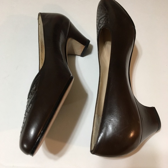 New Authentic Salvatore Ferragamo Brown Leather 7B - Picture 7 of 8